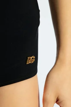 Dolce & Gabbana CZARNY Jednoczęściowy kostium kąpielowy