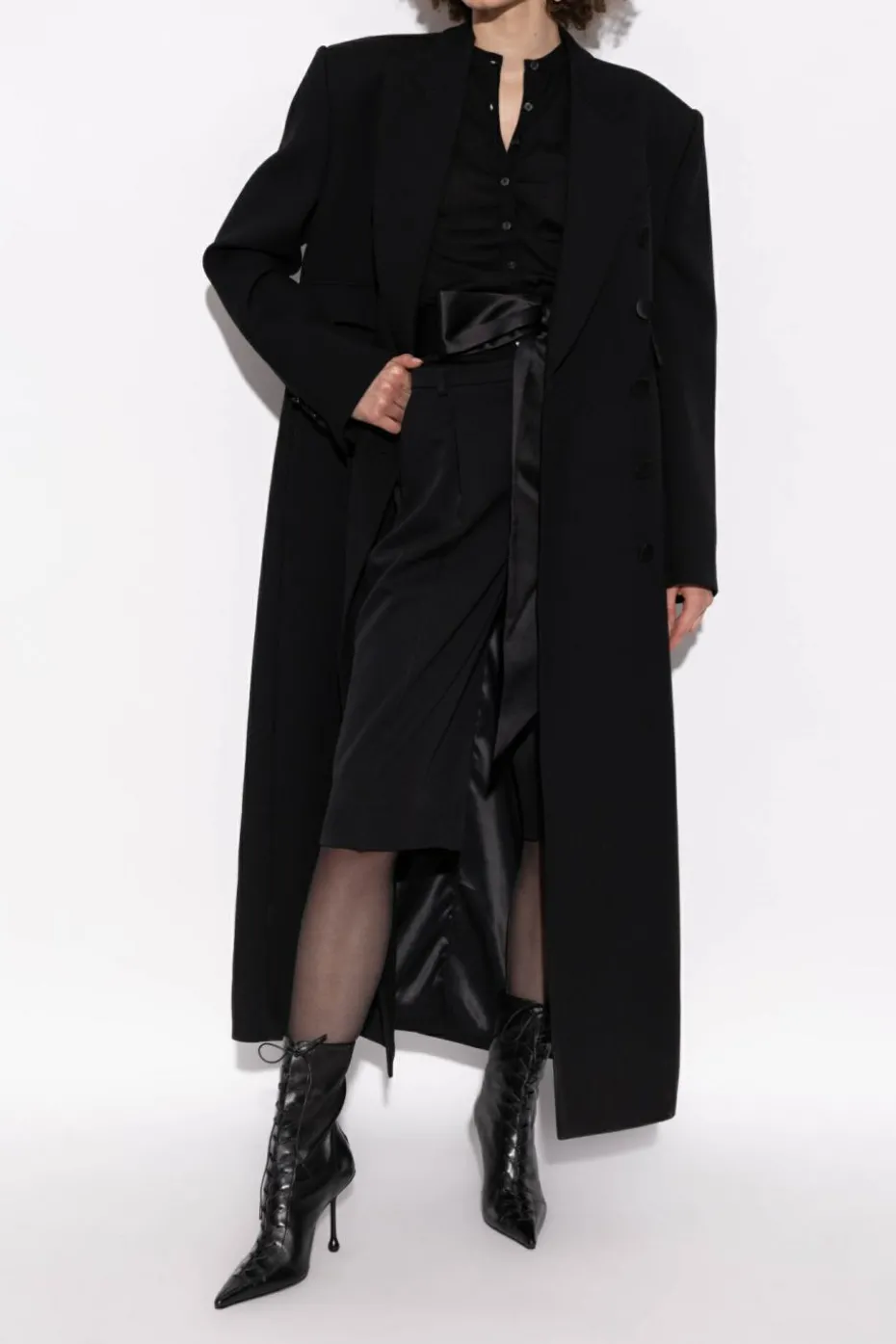 Dolce & Gabbana CZARNY Kaszmirowy kardigan