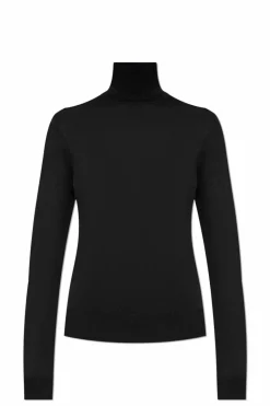 Dolce & Gabbana CZARNY Kaszmirowy golf