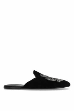 Dolce & Gabbana CZARNY Klapki z logo