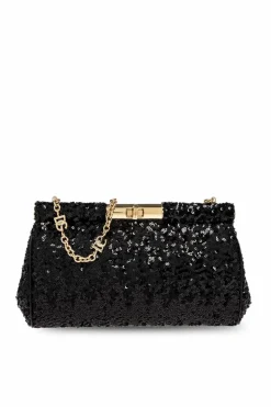 Dolce & Gabbana CZARNY Kopertówka `Marlene Medium`