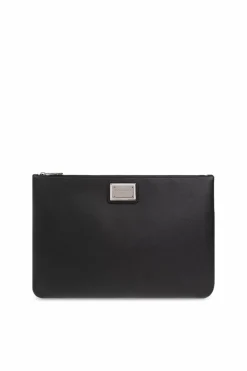 Dolce & Gabbana CZARNY Kopertówka z logo