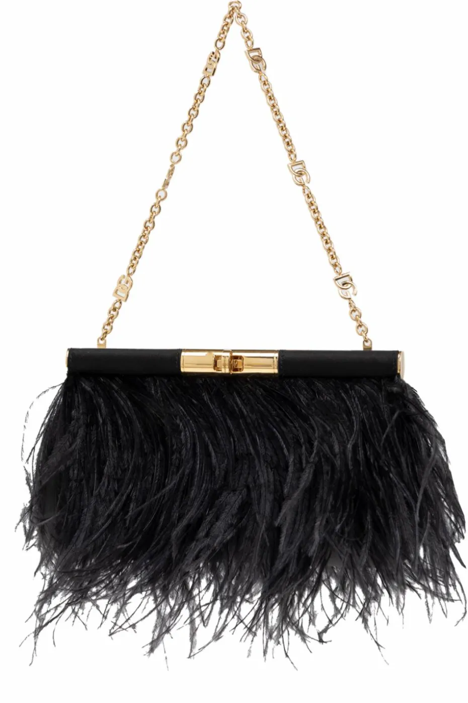 Dolce & Gabbana CZARNY Kopertówka `Marlene Medium`