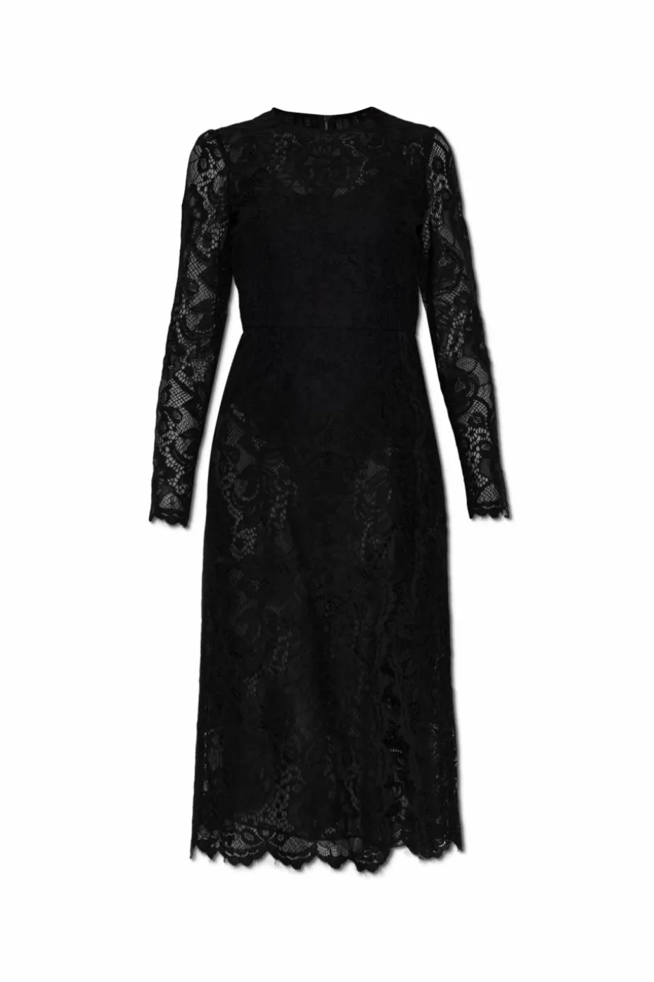 Dolce & Gabbana CZARNY Koronkowa sukienka