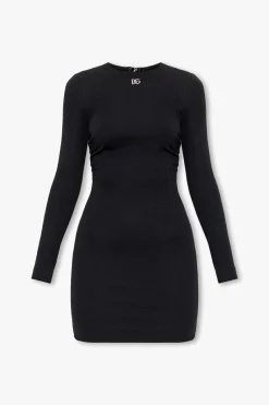 Dolce & Gabbana CZARNY Krótka sukienka