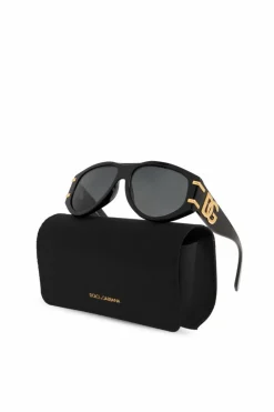 Dolce & Gabbana CZARNY Okulary przeciwsłoneczne
