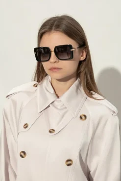 Dolce & Gabbana CZARNY Okulary przeciwsłoneczne