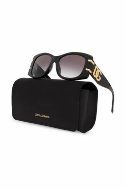 Dolce & Gabbana CZARNY Okulary przeciwsłoneczne