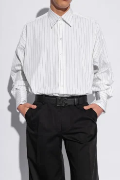 Dolce & Gabbana CZARNY Pasek z logo