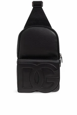 Dolce & Gabbana CZARNY Plecak na jedno ramię