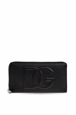 Dolce & Gabbana CZARNY Portfel z logo