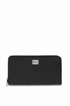 Dolce & Gabbana CZARNY Portfel z logo