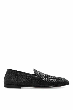 Dolce & Gabbana CZARNY Skórzane buty typy `loafers`