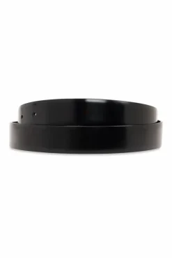 Dolce & Gabbana CZARNY Skórzany pasek