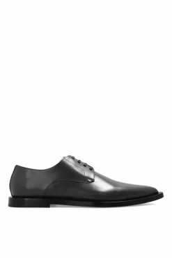 Dolce & Gabbana CZARNY Skórzane buty typu ‘derby’