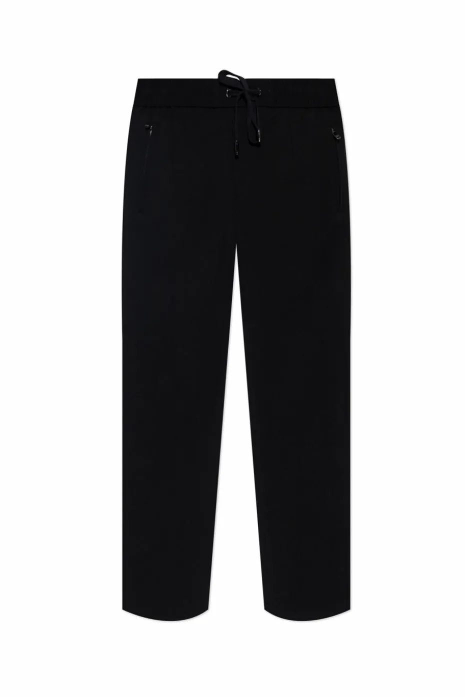 Dolce & Gabbana CZARNY Spodnie z kieszeniami