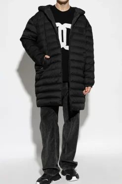 Dolce & Gabbana CZARNY Sweter z wyszytym logo