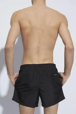 Dolce & Gabbana CZARNY Szorty kąpielowe z logo