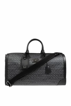 Dolce & Gabbana CZARNY Torba podręczna z monogramem