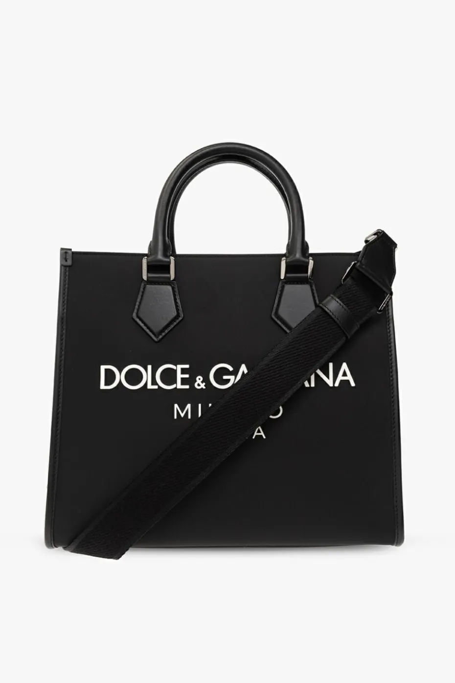 Dolce & Gabbana CZARNY Torba typu ‘shopper’ z logo