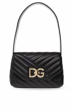 Dolce & Gabbana CZARNY Torba na ramię ‘Lop’