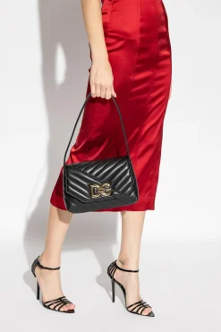 Dolce & Gabbana CZARNY Torba na ramię ‘Lop’