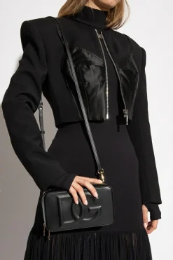 Dolce & Gabbana CZARNY Torba na ramię z logo