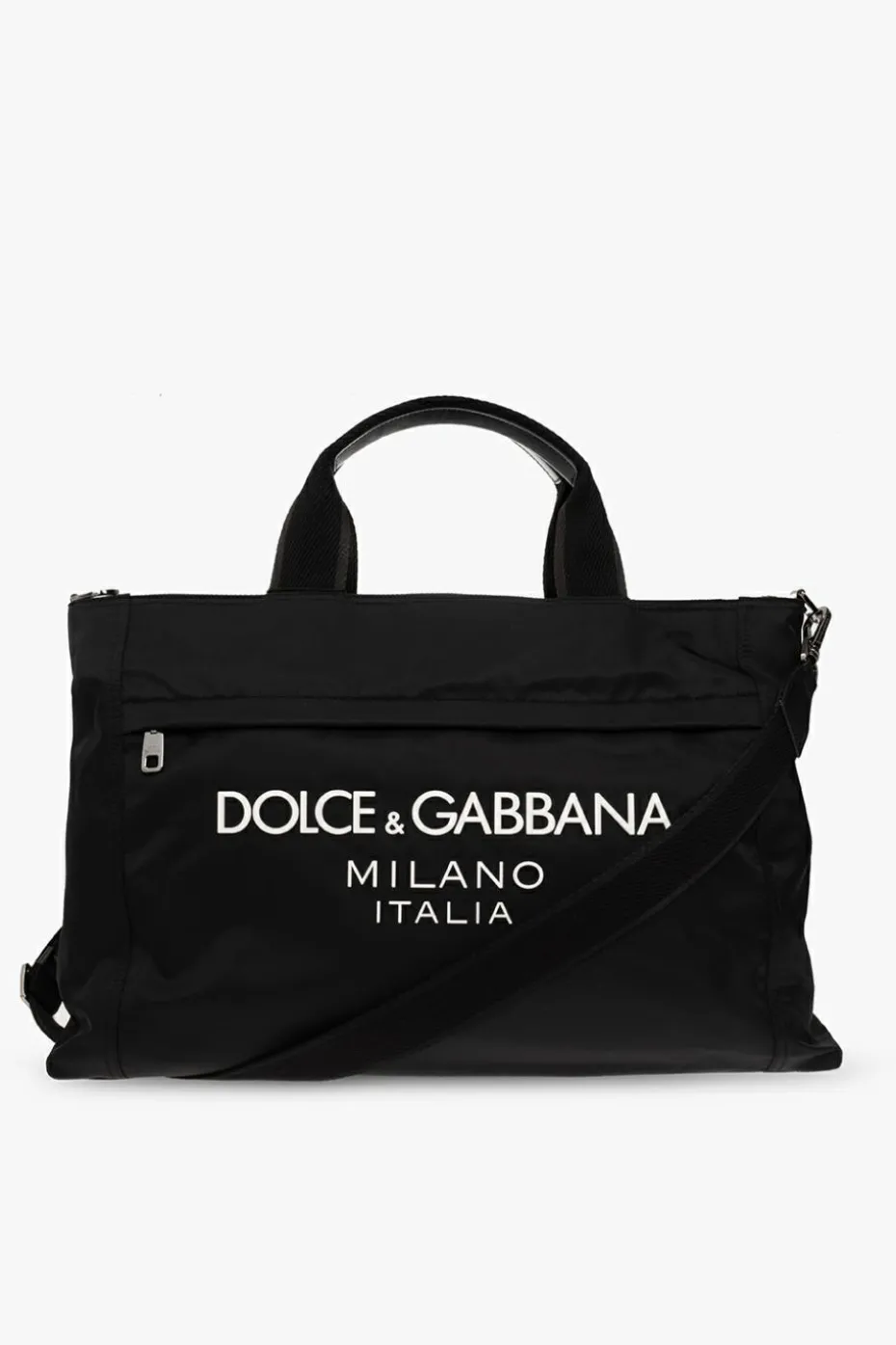 Dolce & Gabbana CZARNY Torba ‘Sicilia DNA’ typu ‘shopper’