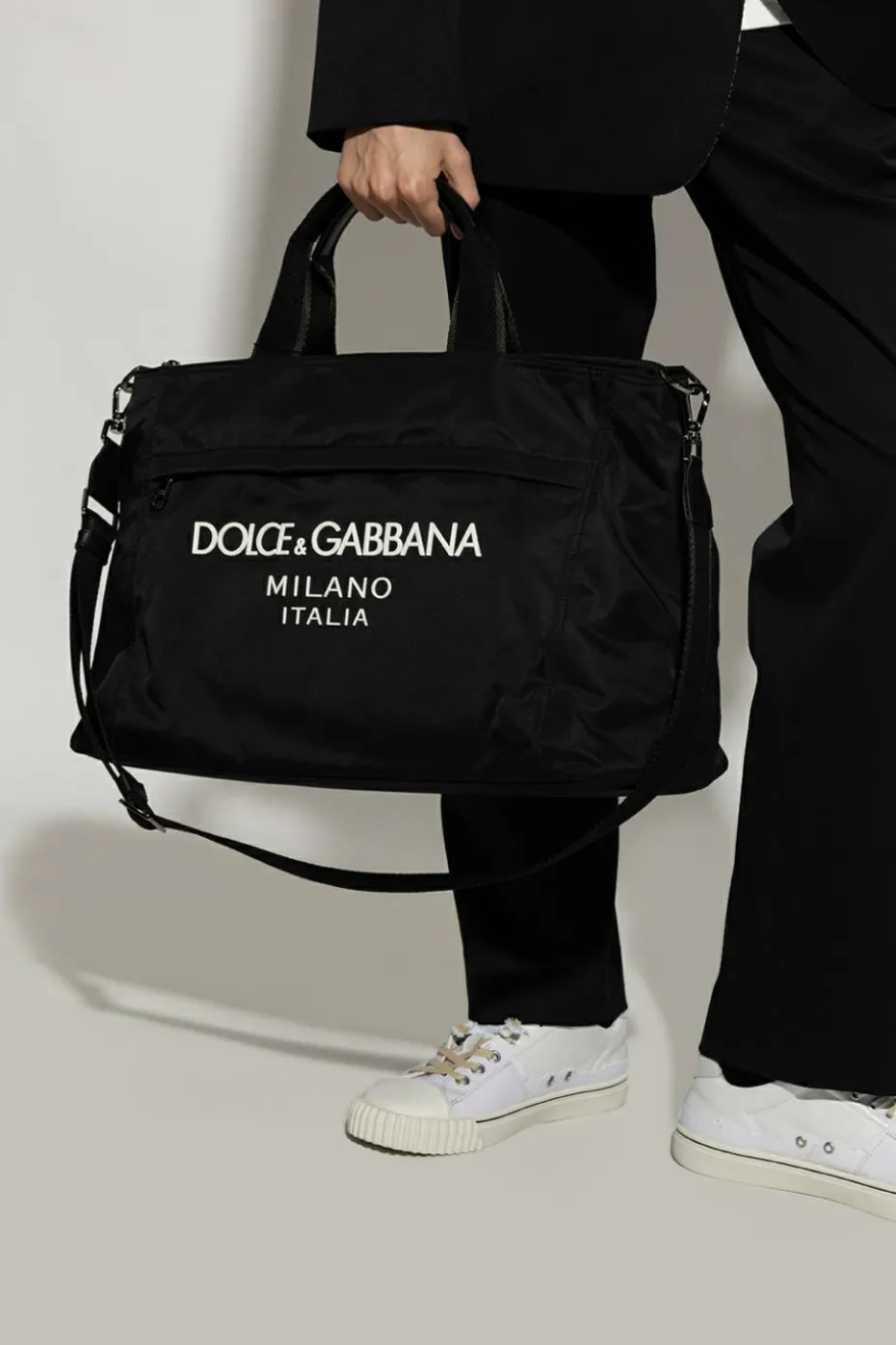 Dolce & Gabbana CZARNY Torba ‘Sicilia DNA’ typu ‘shopper’