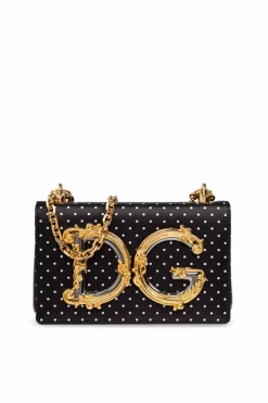 Dolce & Gabbana CZARNY Torba na ramię