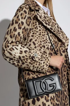 Dolce & Gabbana CZARNY Torba na ramię z logo