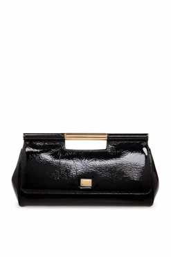 Dolce & Gabbana CZARNY Torba do ręki ‘Sicily Large’