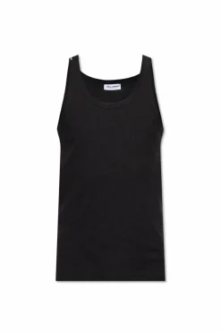 Dolce & Gabbana CZARNY T-shirt bez rękawów