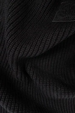 Dolce & Gabbana CZARNY Wełniany szal