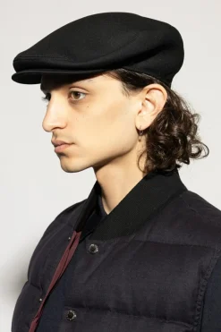 Dolce & Gabbana CZARNY Wełniany kaszkiet