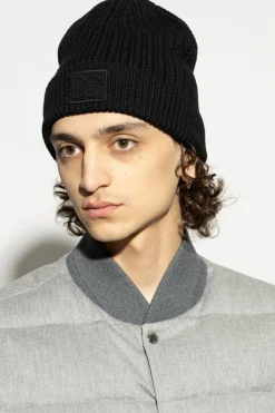 Dolce & Gabbana CZARNY Wełniana czapka