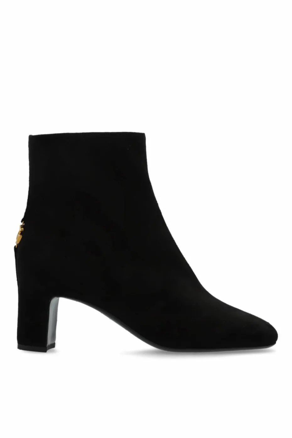 Dolce & Gabbana CZARNY Zamszowe botki