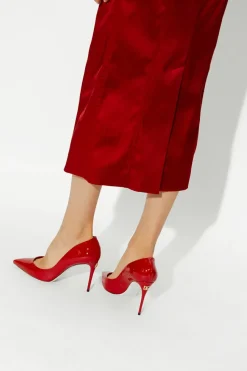 Dolce & Gabbana CZERWONY Buty na obcasie ‘Cardinale’