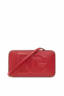 Dolce & Gabbana CZERWONY Torba na ramię z logo