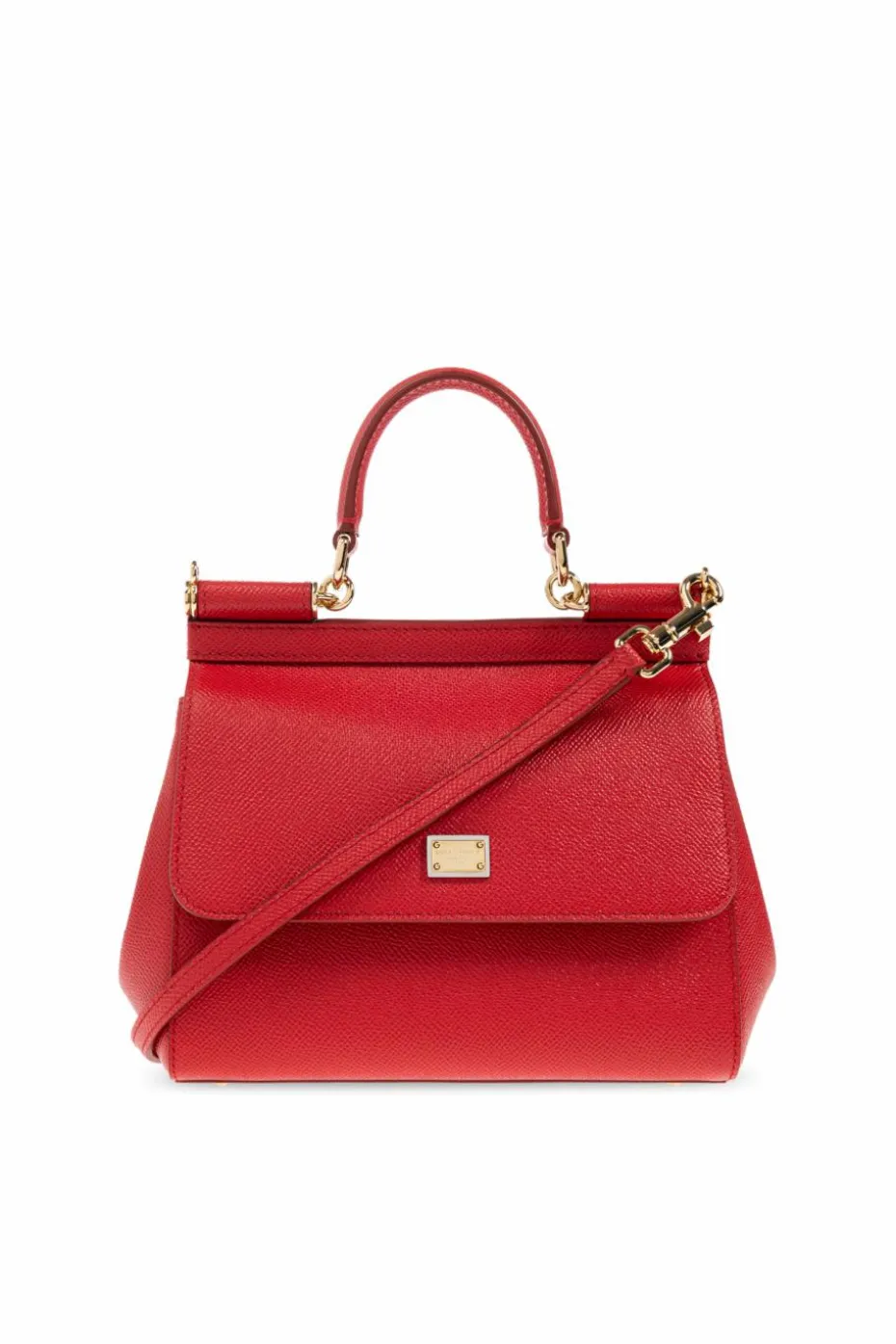 Dolce & Gabbana CZERWONY Torba do ręki `Sicily Medium`