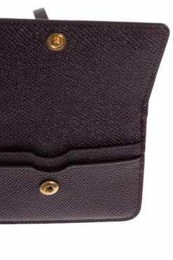 Dolce & Gabbana FIOLETOWY Etui na karty