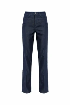 Dolce & Gabbana GRANATOWY Jeansy z logo