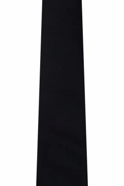 Dolce & Gabbana GRANATOWY Jedwabny krawat