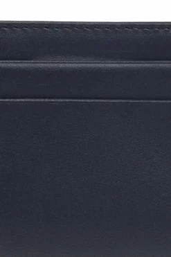 Dolce & Gabbana GRANATOWY Etui na karty z logo