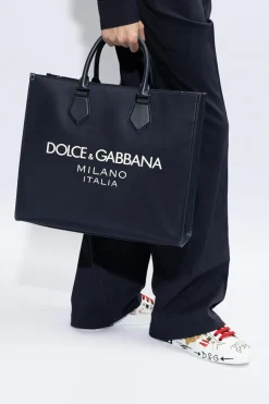 Dolce & Gabbana GRANATOWY Torba typu ‘shopper’
