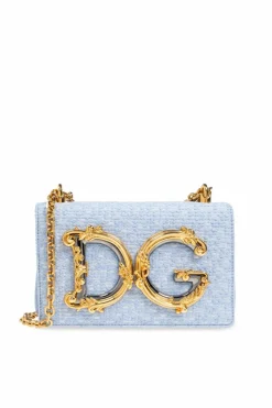 Dolce & Gabbana jasnoniebieski Torba na ramię `DG Girls`