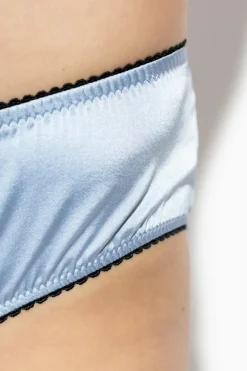 Dolce & Gabbana jasnoniebieski Jedwabne figi