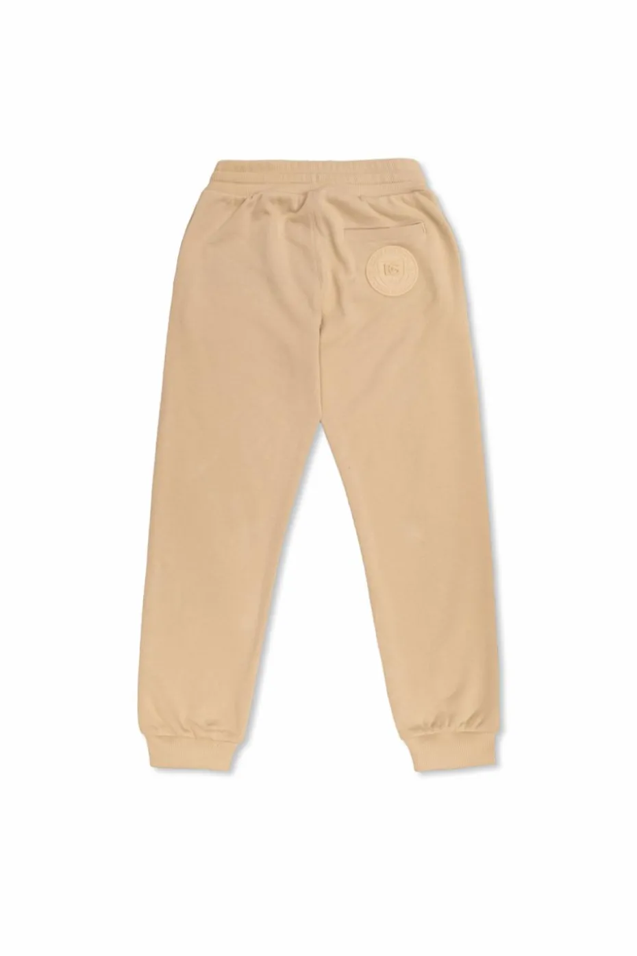 Dolce & Gabbana Kids beżowy Spodnie dresowe