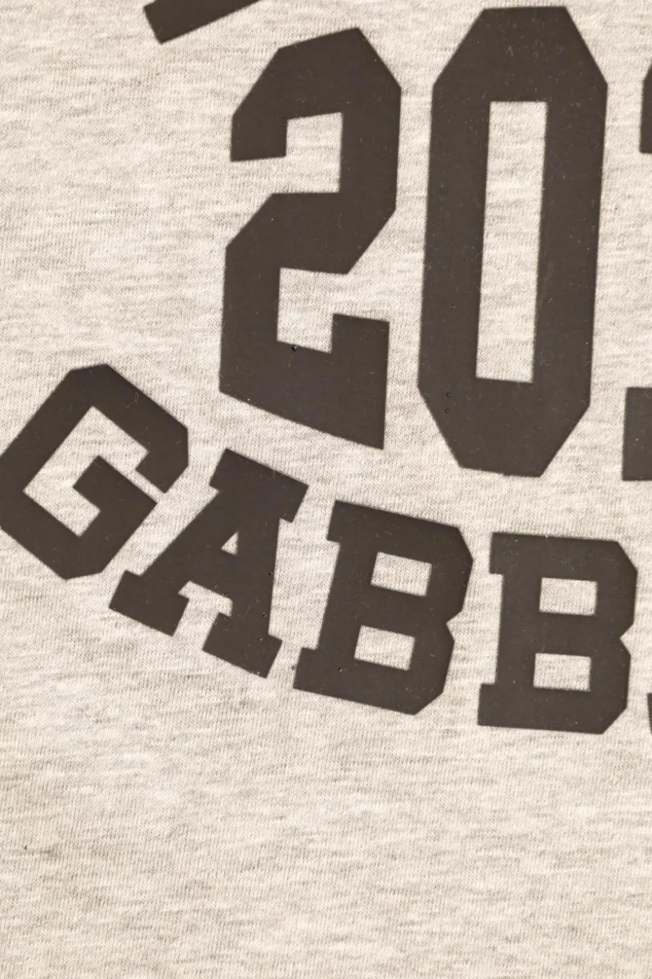 Dolce & Gabbana Kids beżowy T-shirt z logo