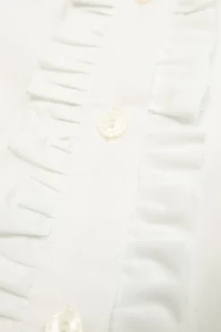Dolce & Gabbana Kids BIAŁY Koszula z haftem